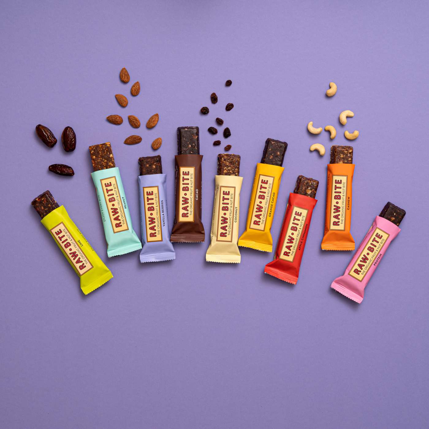 Was steckt in unseren RAWBITE Riegeln?