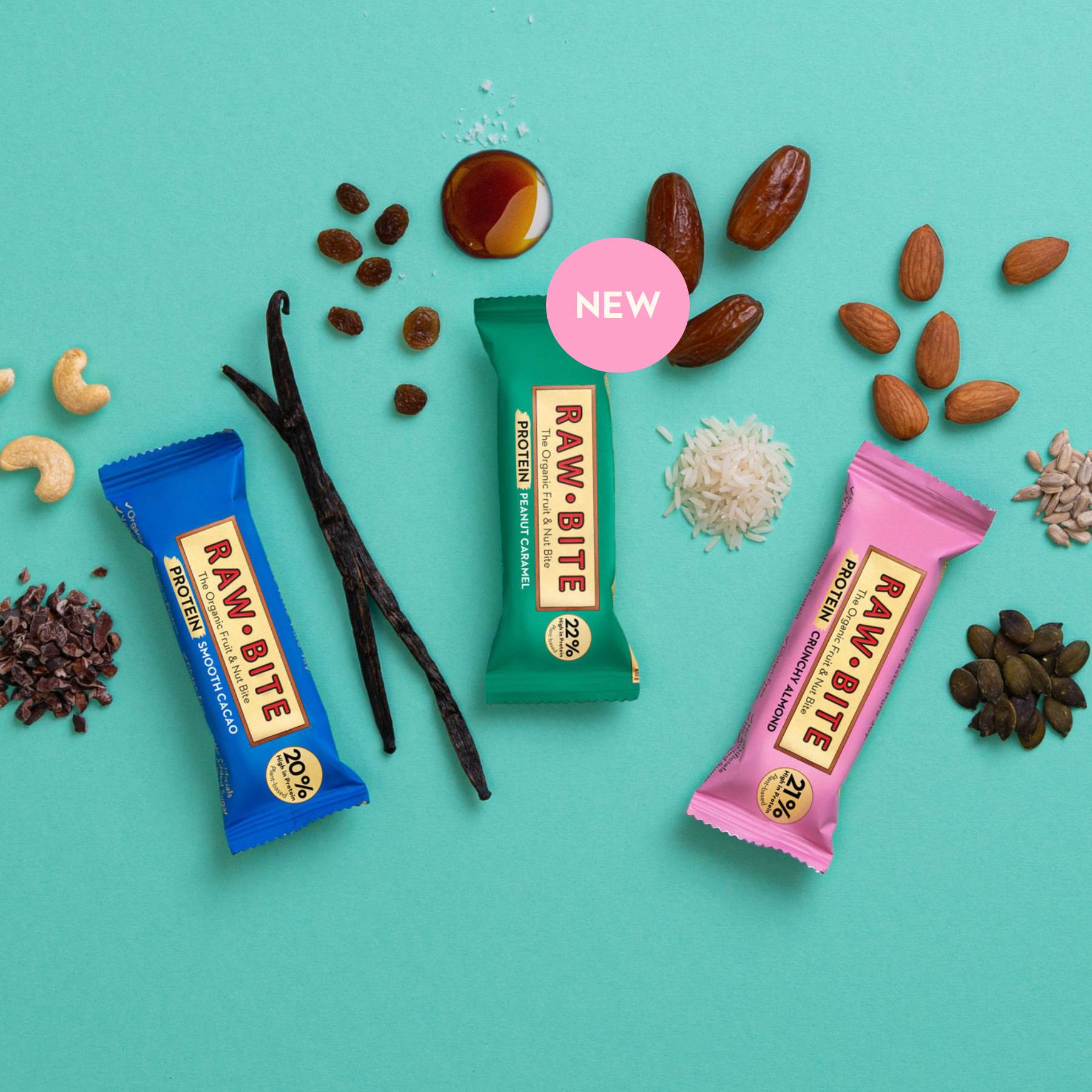 RAWBITE Protein Riegel