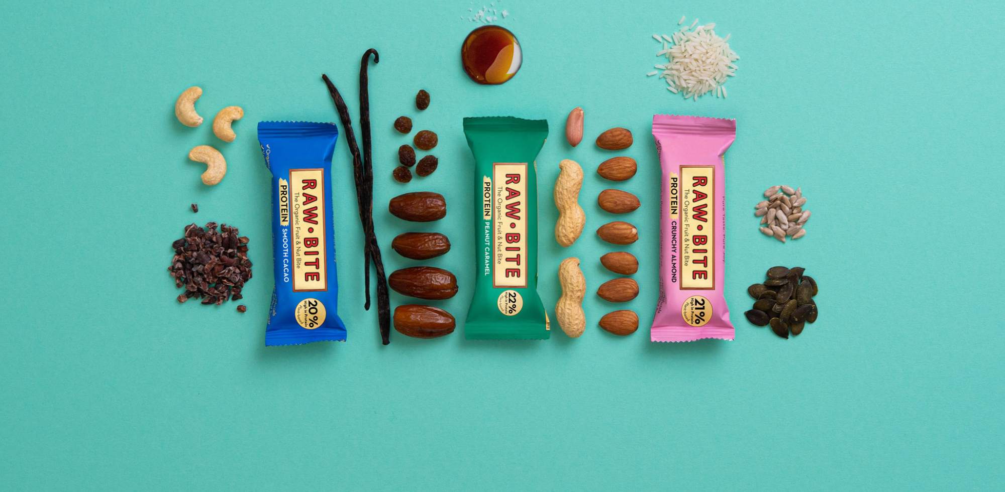 RAWBITE Protein Riegel