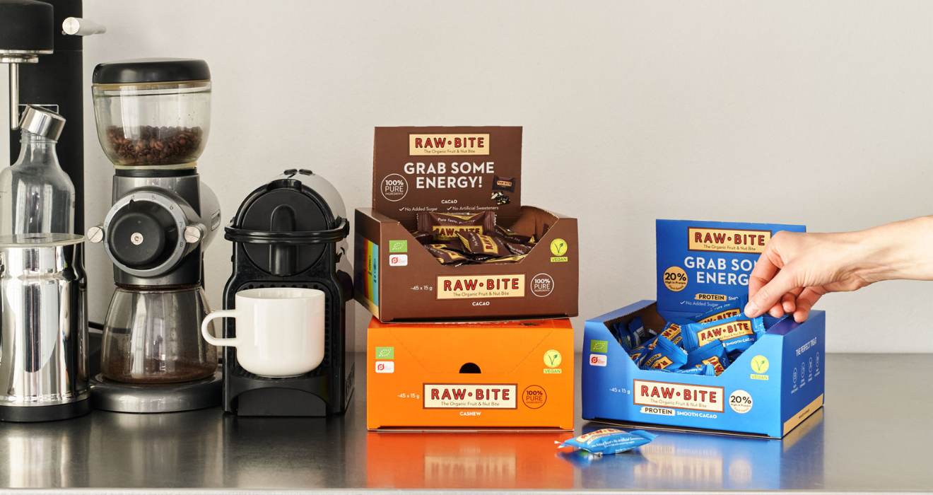 RAWBITE Office Boxes mit Kaffeemaschine