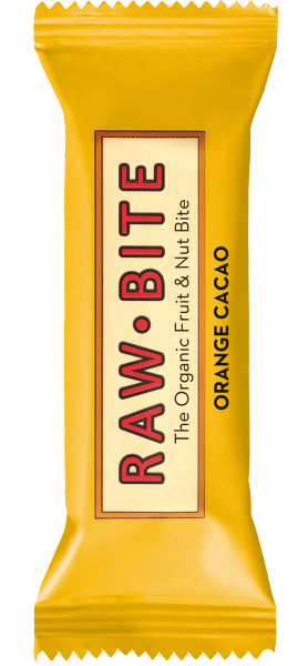 Rawbite Orange Cacao Vertikal Riegel