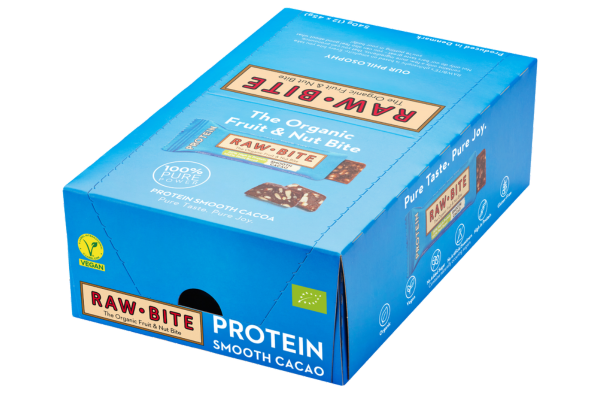 Protein Smooth Cacao (12'er Box, bio)