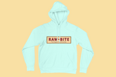 RAWBITE Hoodie Türkis